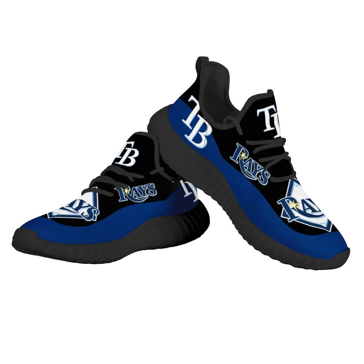 Women's MLB Tampa Bay Rays Mesh Knit Sneakers/Shoes 001